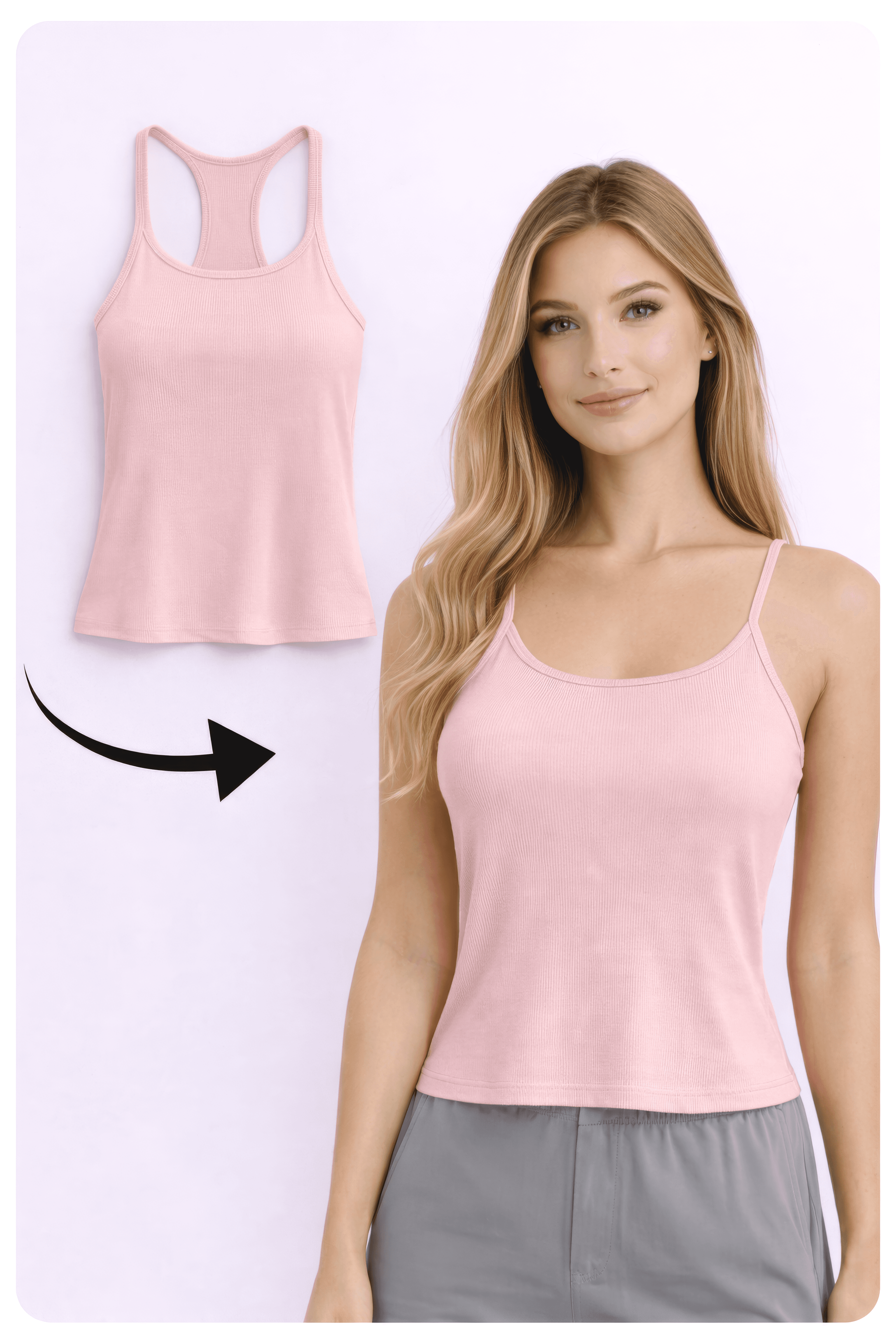 Transformación: prenda a modelo con IA