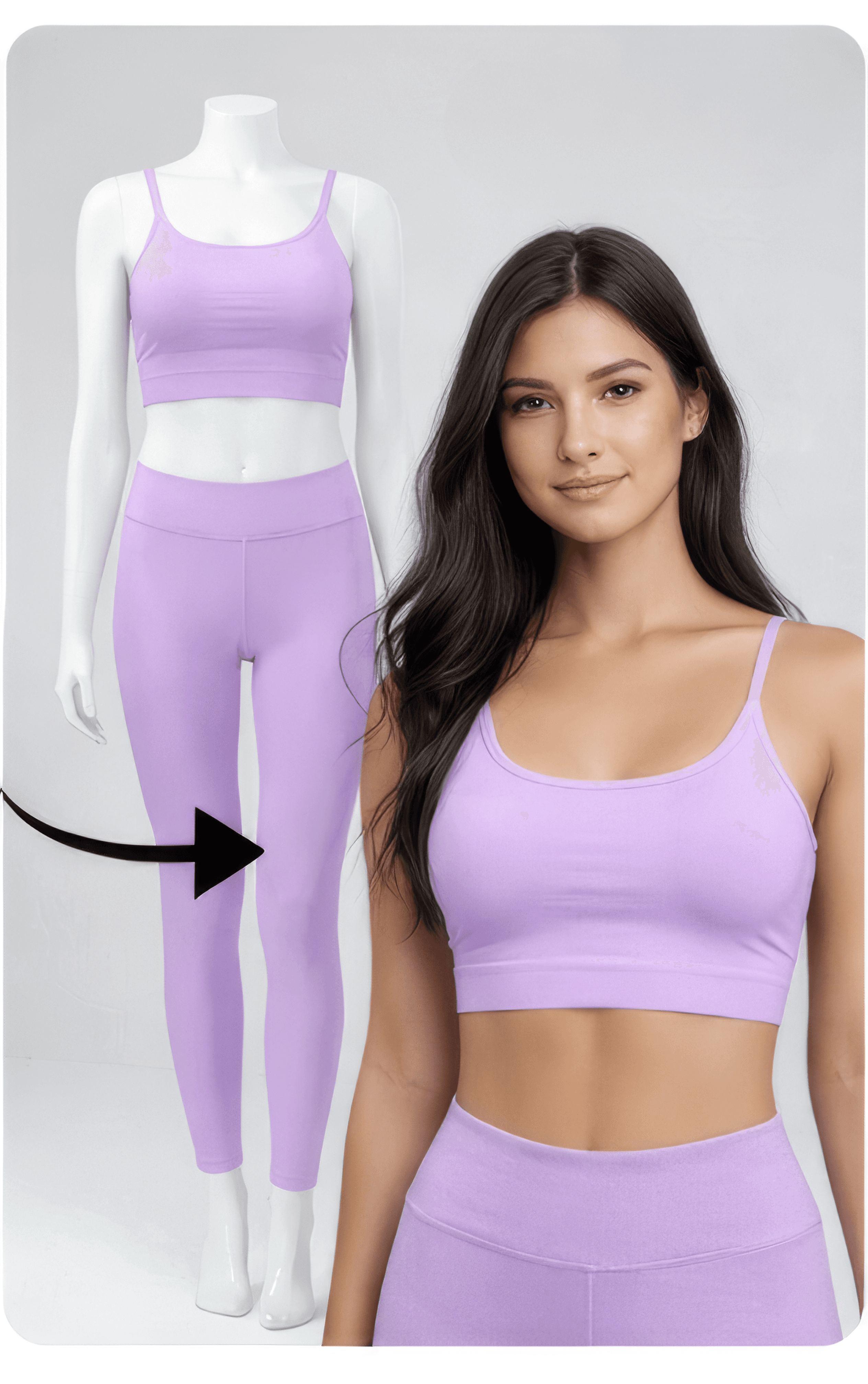 Transformación: maniquí a modelo con IA